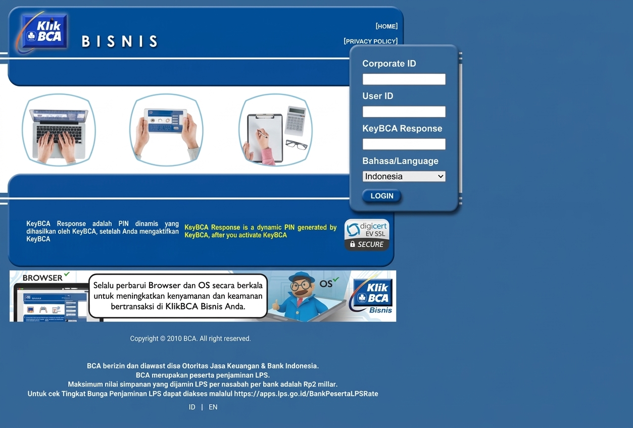 KlikBCA Bisnis